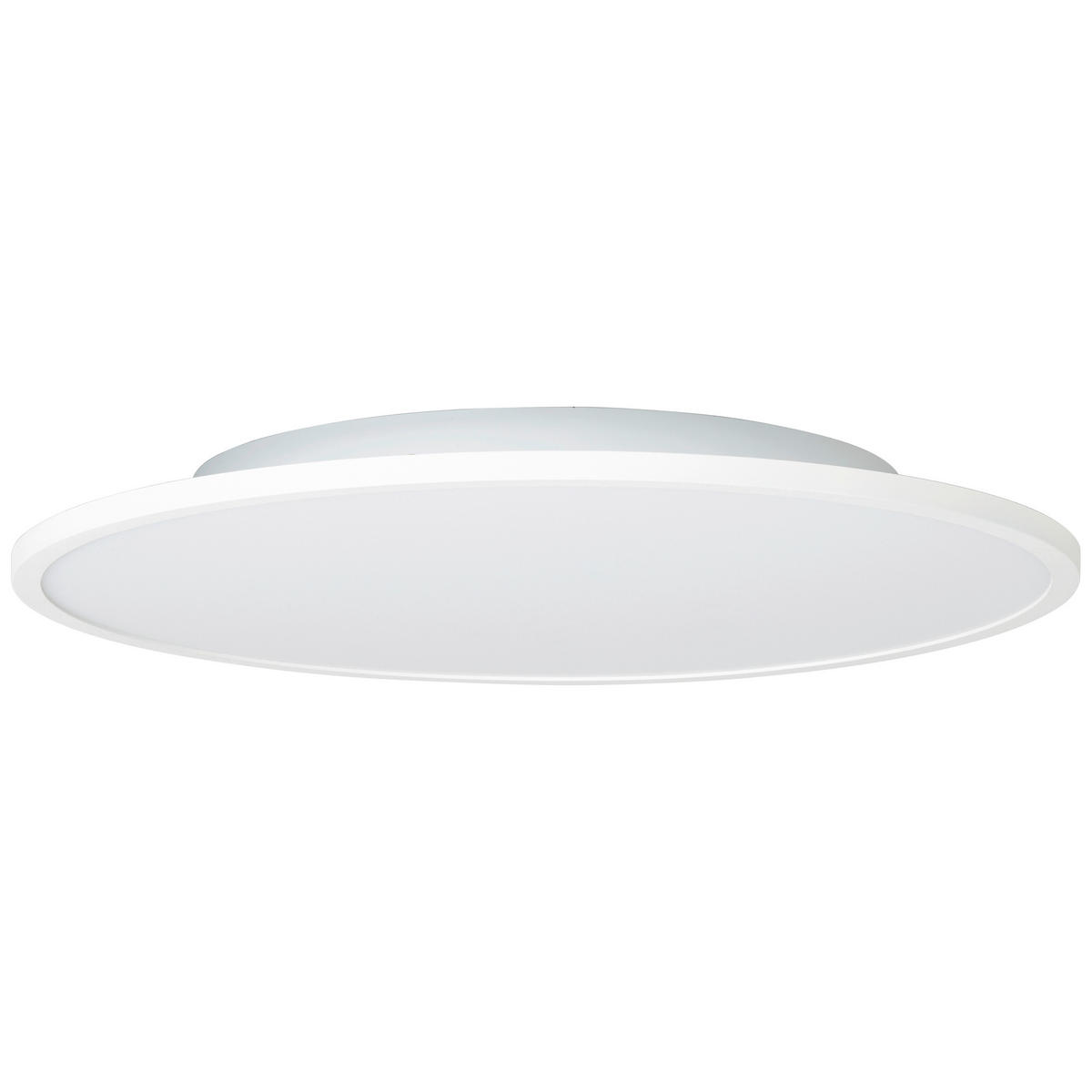 LED-DECKENLEUCHTE  45/4,5 cm    - Weiss, Basics, Kunststoff/Metall (45/4,5cm) - Brilliant