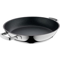 SERVIERPFANNE Permadur Advance 32 cm  - Silberfarben/Schwarz, Design, Metall (32cm) - WMF