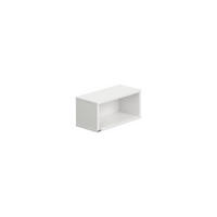 WANDREGAL Weiß  - Weiß, Design, Holzwerkstoff (40/18,5/18,7cm) - Paidi