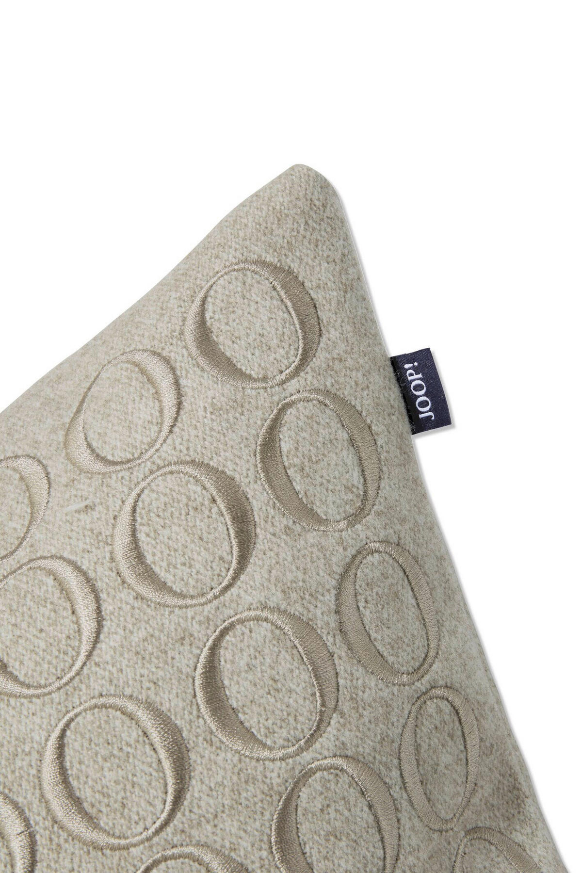 KISSENHÜLLE J! Fine Signature grau 50/50 cm  - Grau, Design, Textil (50/50cm) - Joop!