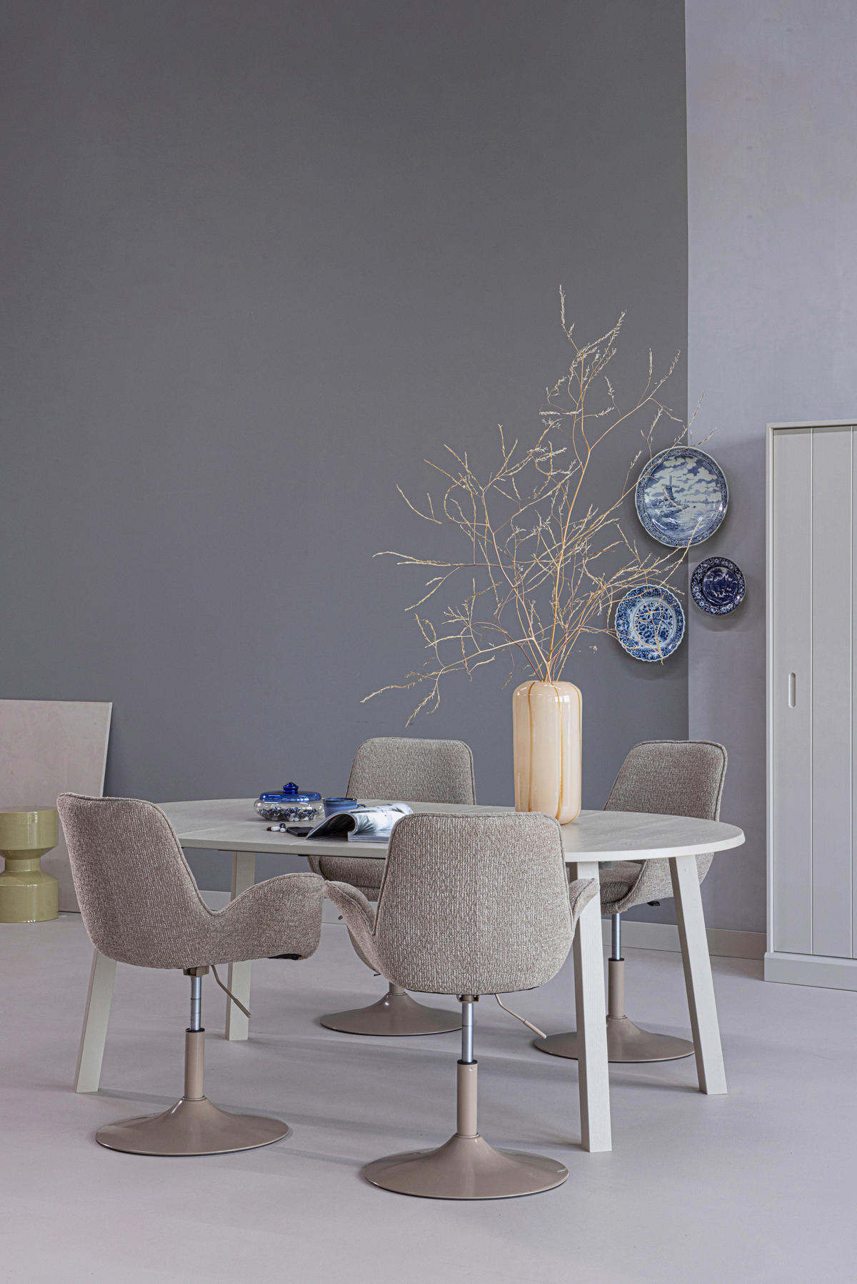 ESSTISCH in Holz 120-200/120/75 cm  - Grau, MODERN, Holz (120-200/120/75cm) - Livetastic