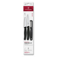 GEMÜSEMESSER  - Schwarz, Basics, Kunststoff (25,4/5,0/2,0cm) - Victorinox