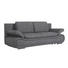 SCHLAFSOFA in Textil Anthrazit - Chromfarben/Anthrazit, Design, Kunststoff/Textil (210/84/90cm) - Novel SCHLAFSOFA in Textil Anthrazit - Chromfarben/Anthrazit, Design, Kunststoff/Textil (210/84/90cm) - Novel