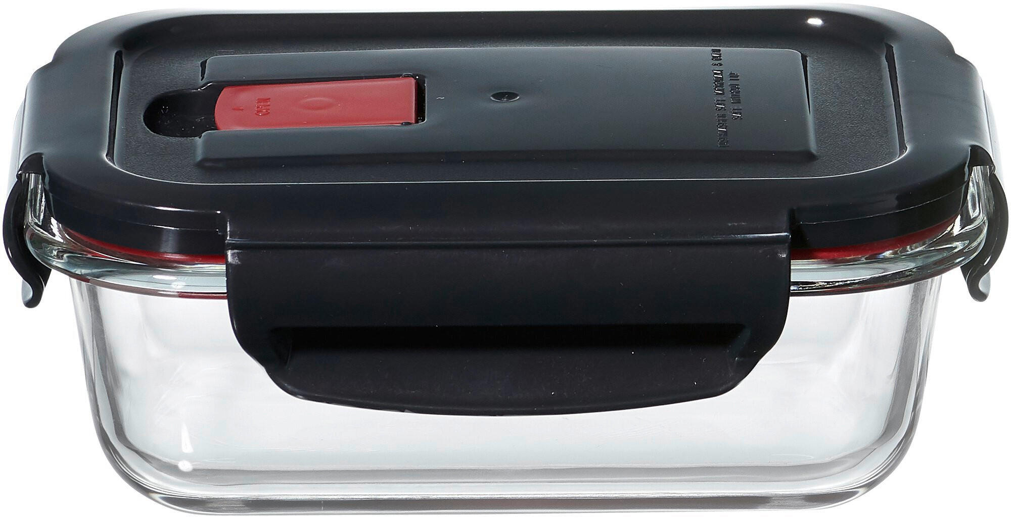 POSUDA ZA ZALIHE  0,37 l  Cucina  - prozirno/crvena, Konvencionalno, staklo/plastika (16/11/6cm) - Ritzenhoff Breker