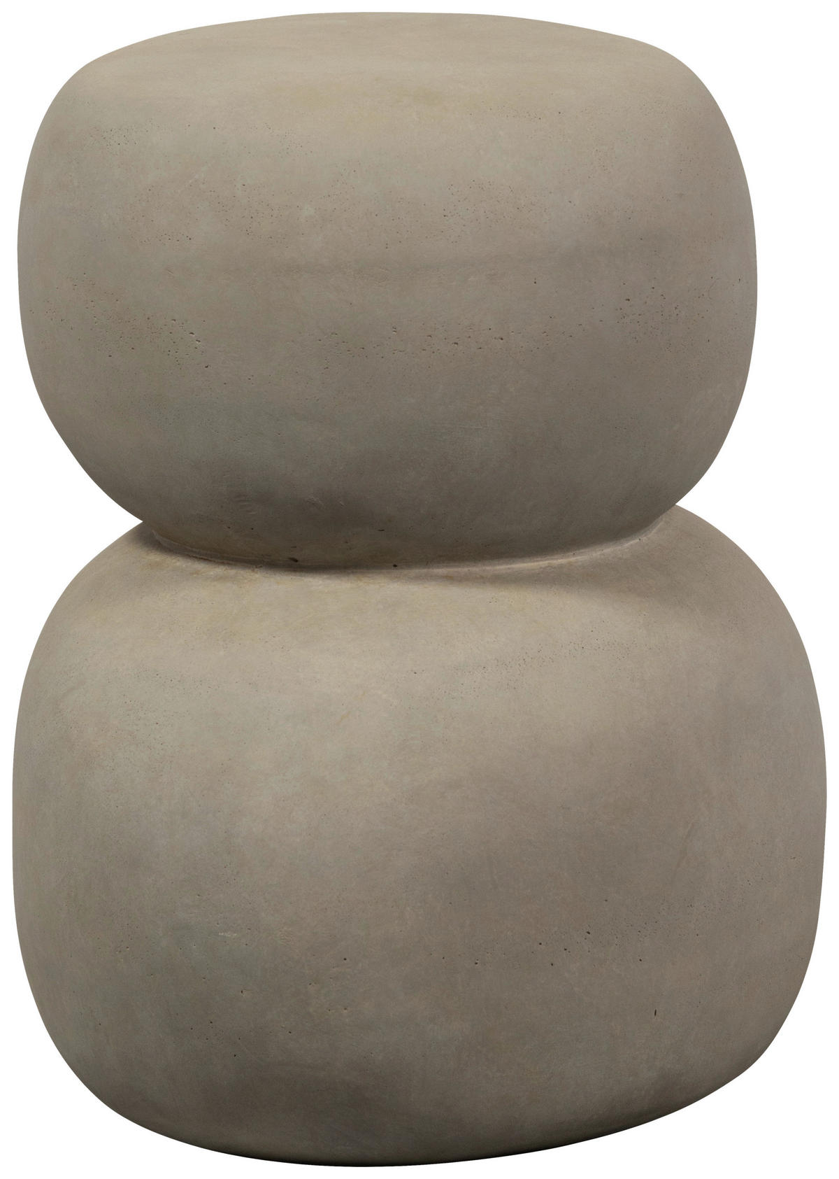 COUCHTISCH Oda Glasfaser 41/35/47 cm organisch Graugrün  - Graugrün, Design, Glas (41/35/47cm) - Livetastic