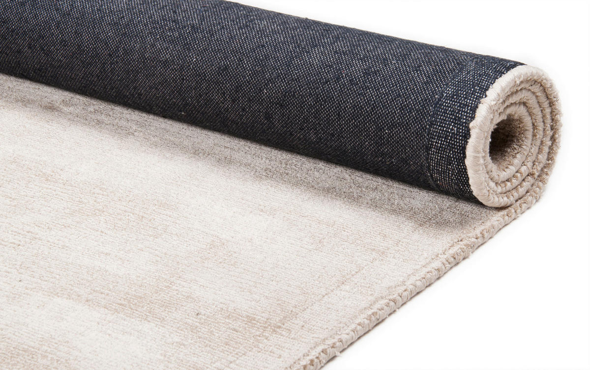 HANDWEBTEPPICH 85/155 cm Hellbraun  - Hellbraun, Basics, Textil (85/155cm) - Tom Tailor