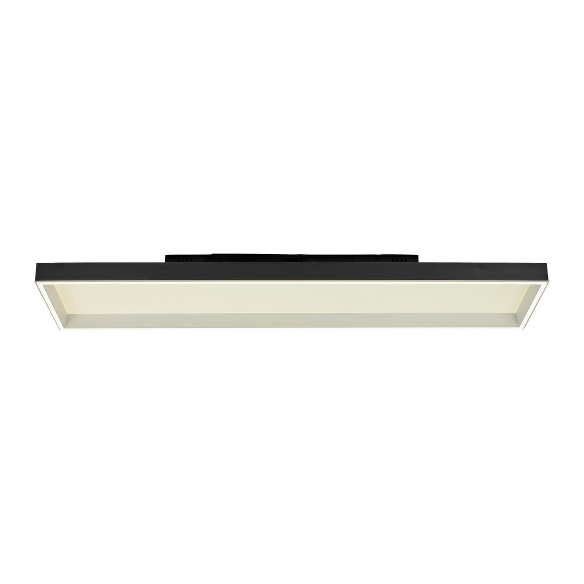 LED-DECKENLEUCHTE  Smart 120/30/8.4 cm   - Schwarz, Basics, Kunststoff/Metall (120/30/8.4cm) - Paul Neuhaus