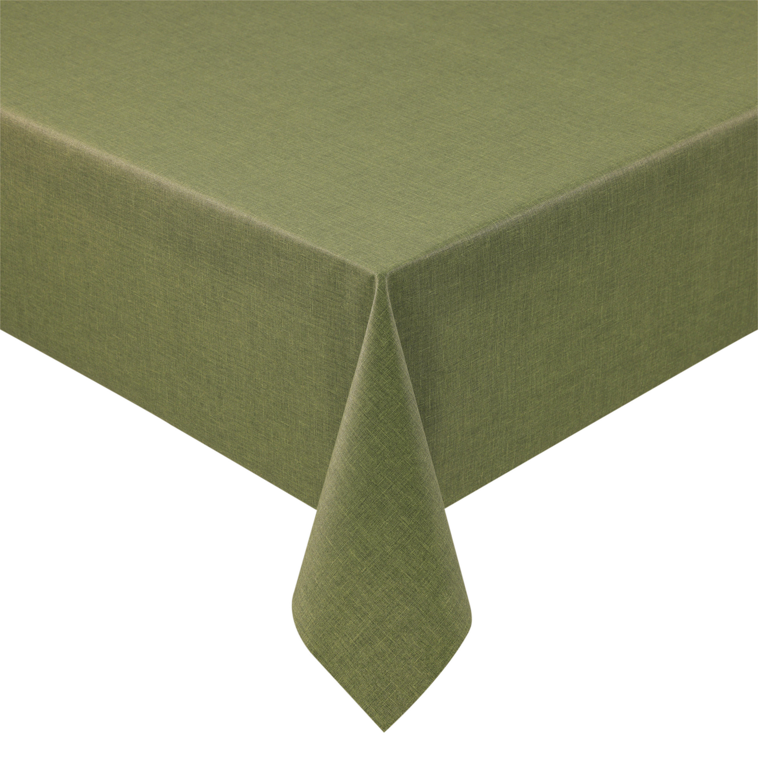 TISCHDECKE OSLO 130/220 cm  - Olivgrün, Basics, Textil (130/220cm) - Peyer Syntex