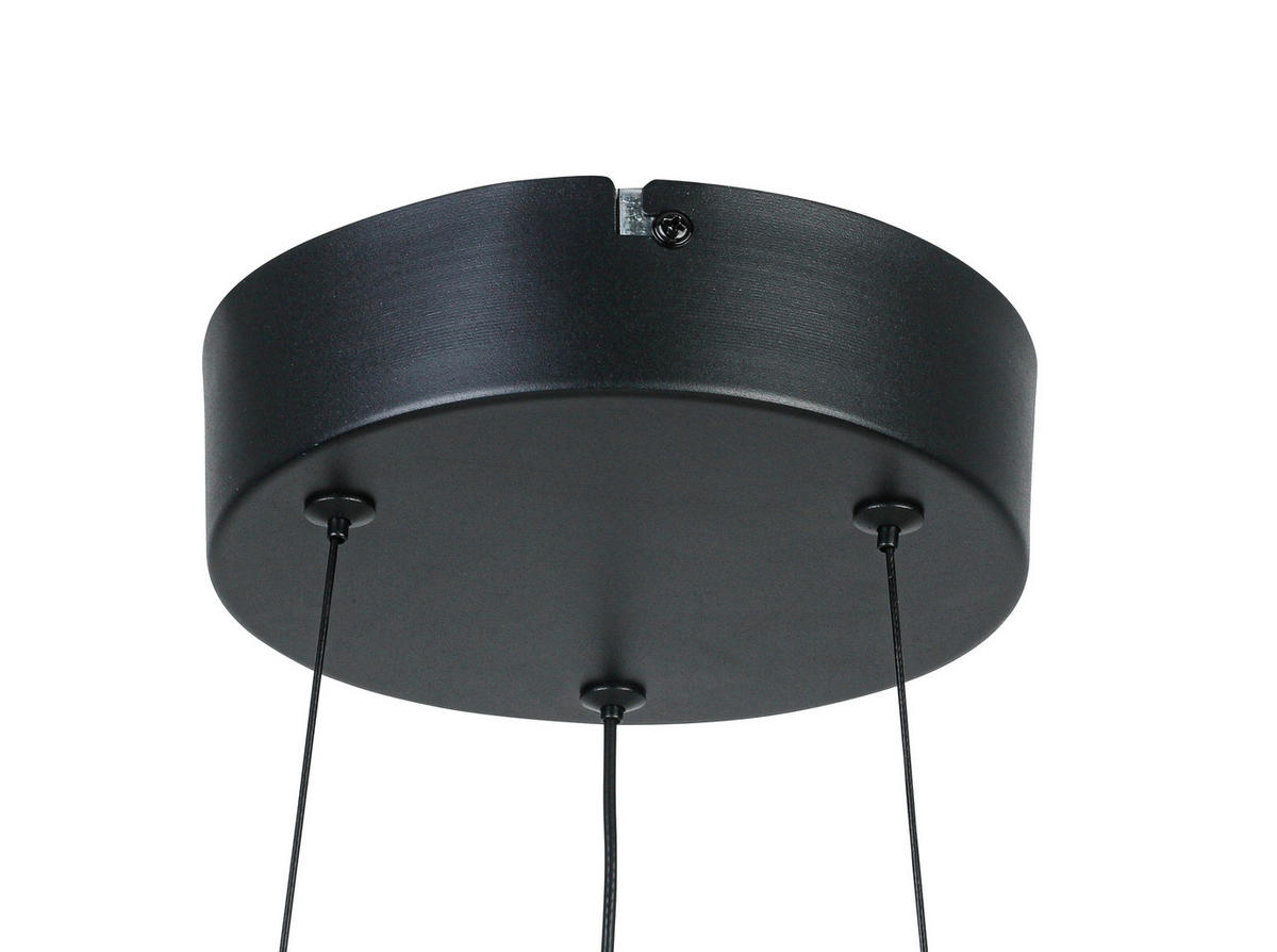 HÄNGELEUCHTE 41,5/120 cm   - Schwarz, Trend, Kunststoff/Metall (41,5/120cm) - Collet's Monde