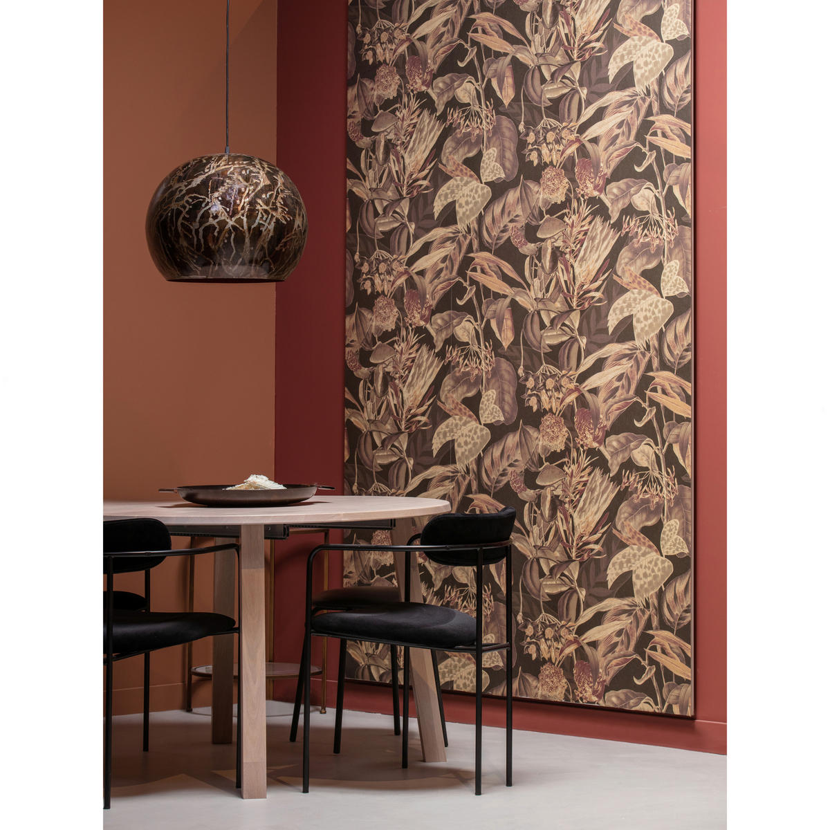 ARMLEHNSTUHL-SET 2 Stück  in Eisen Samt  - Schwarz, MODERN, Textil/Metall (52/74/50cm) - Livetastic