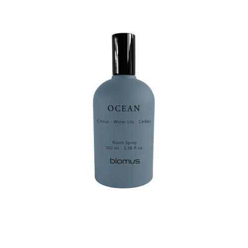 RAUMSPRAY TUOKSU  - Blau, Trend, Glas (7,5/9,5cm) - Blomus