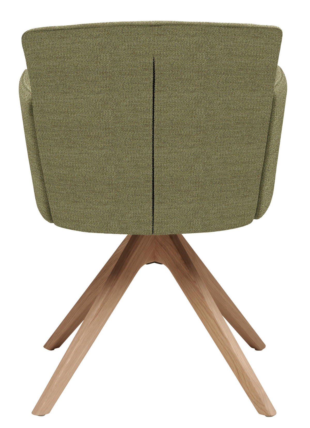 ARMLEHNSTUHL in Holz, Textil Hellgrün, Wildeiche  - Wildeiche/Hellgrün, Design, Holz/Textil (58/83/62cm) - Venjakob