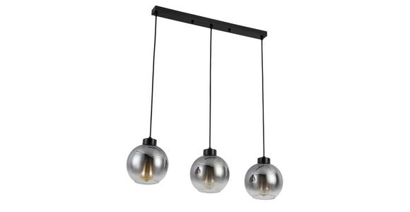 HÄNGELEUCHTE 72/18/120 cm - Chromfarben/Anthrazit, LIFESTYLE, Glas/Metall (72/18/120cm) - Dieter Knoll