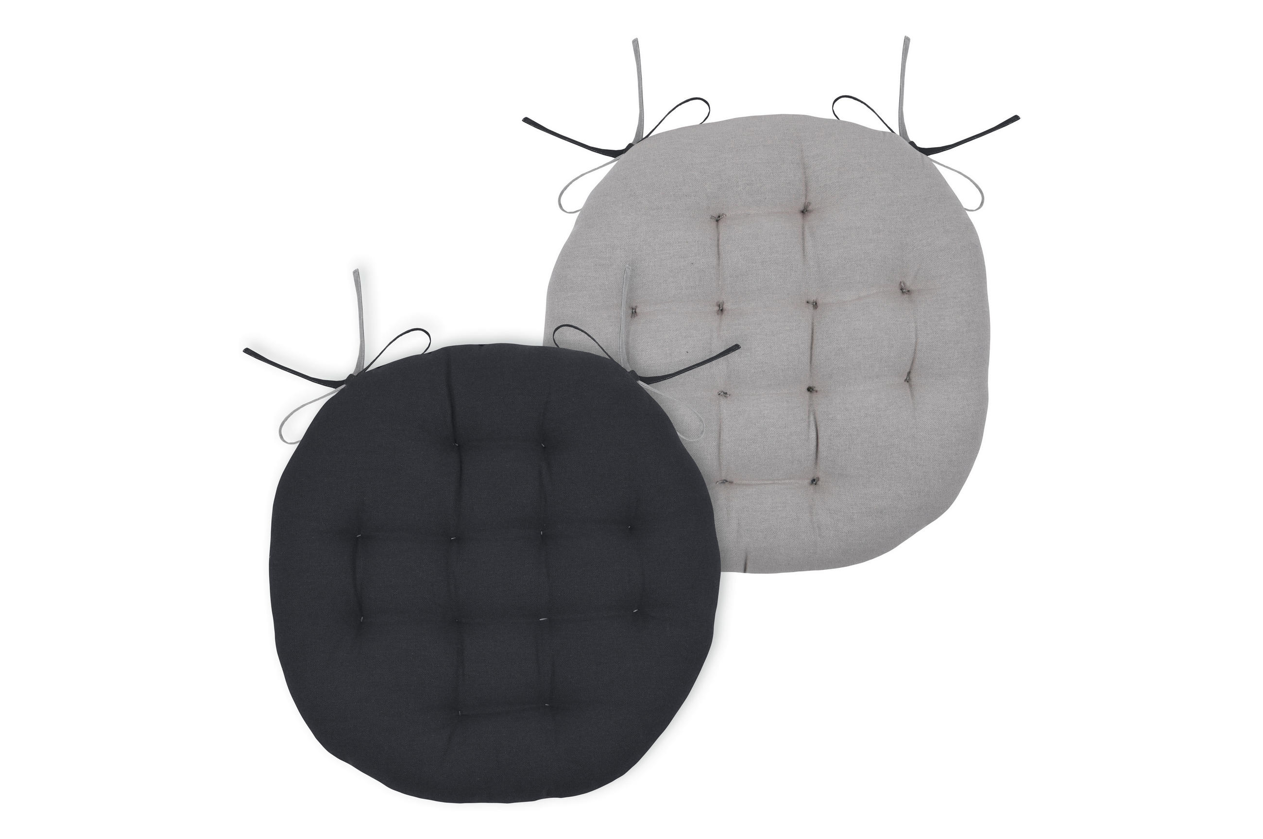 JASTUK ZA STOLICU antracit, siva 38 cm  - siva/antracit, Konvencionalno, tekstil (38cm)