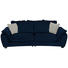 MEGASOFA in Textil Blau - Blau/Dunkelbraun, LIFESTYLE, Holz/Textil (274/74/136cm) - Landscape MEGASOFA in Textil Blau - Blau/Dunkelbraun, LIFESTYLE, Holz/Textil (274/74/136cm) - Landscape
