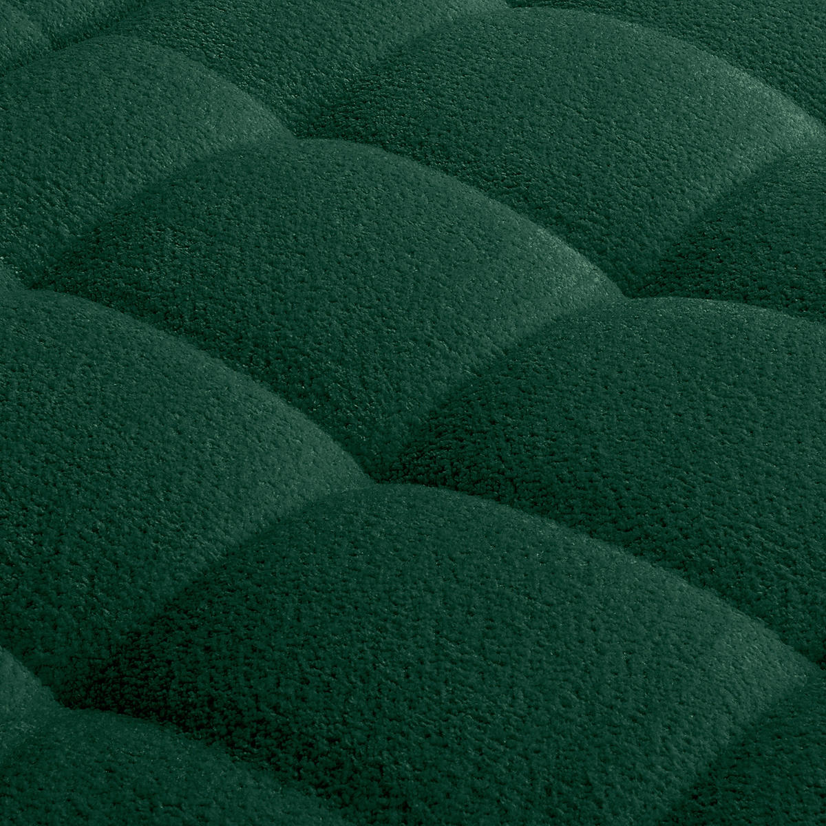ECKSOFA Naomi Grün Chenille Rückenkissen  - Schwarz/Grün, Design, Kunststoff/Textil (243/284cm) - P & B