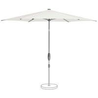 SONNENSCHIRM 330 cm Naturfarben  - Silberfarben/Naturfarben, KONVENTIONELL, Textil/Metall (330/330cm) - Suncomfort by Glatz