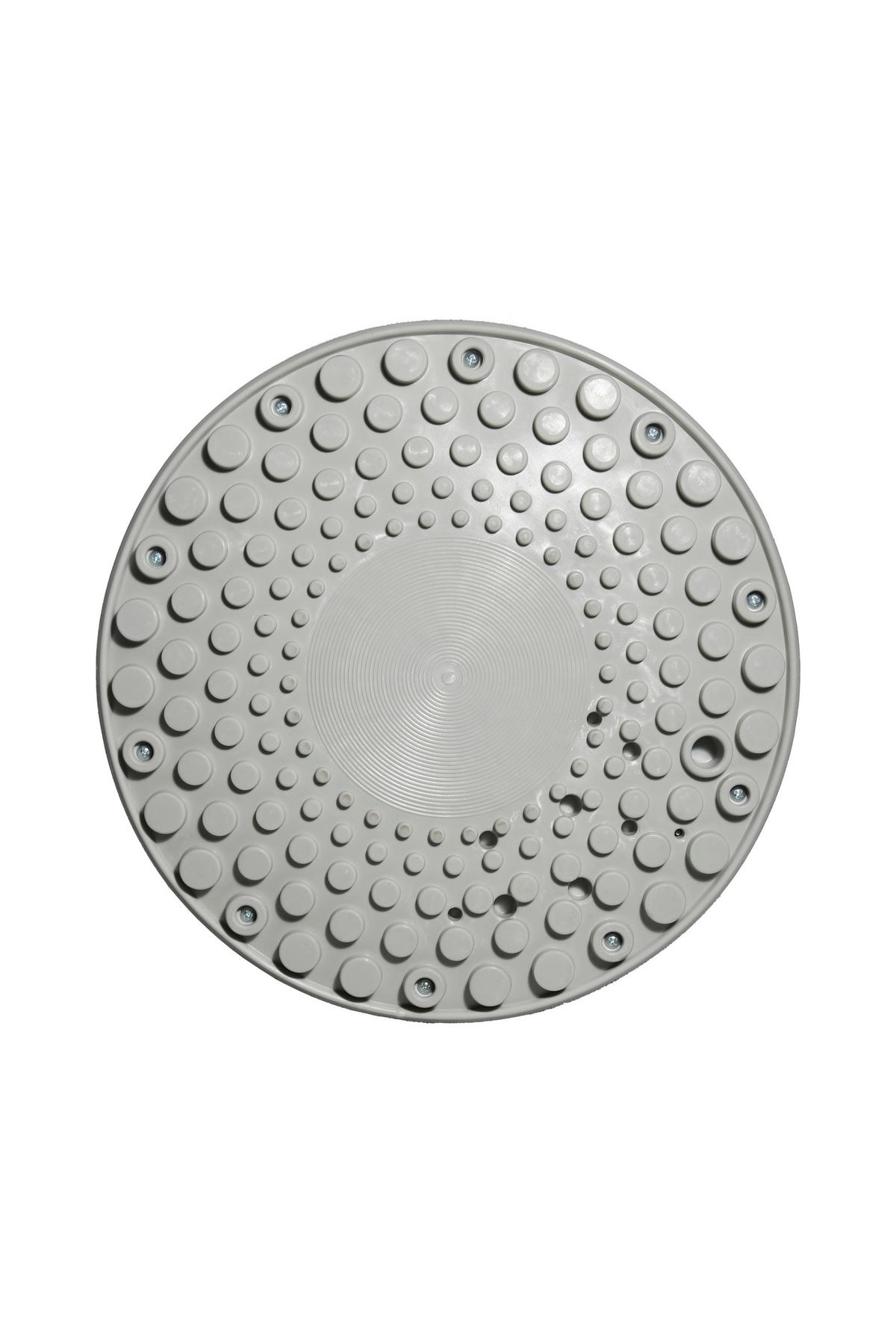 BÜROHOCKER   Schwarz, Hellgrau  - Hellgrau/Schwarz, Konventionell, Kunststoff/Textil (35/57-77/35cm)