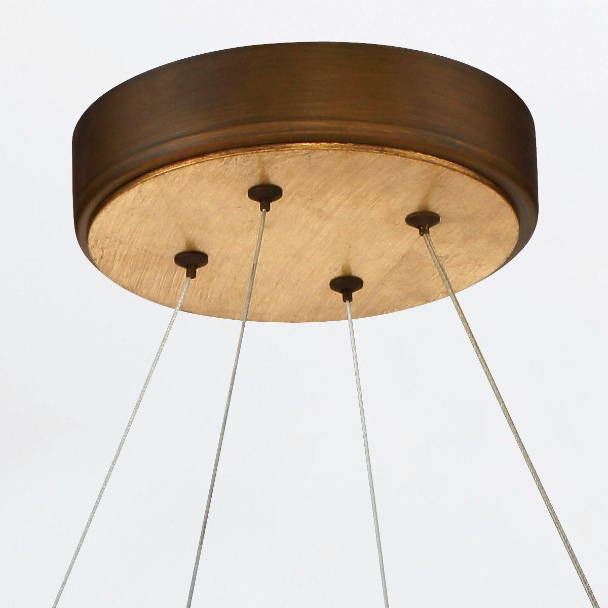 KRONLEUCHTER 61/40 cm   - Multicolor, Design, Metall (61/40cm) - Elstead Lighting
