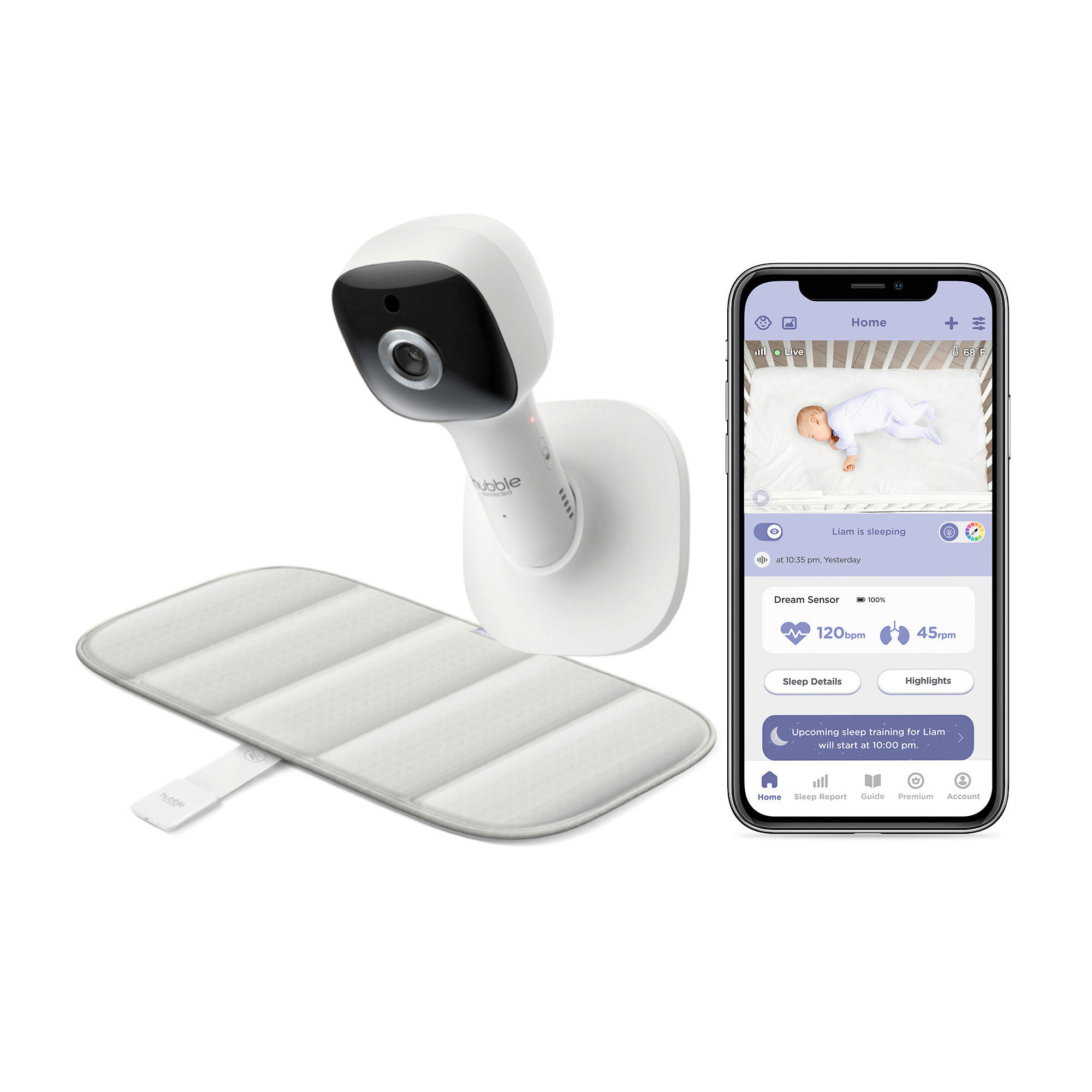 BABYPHONE Unbegrenzt m DREAM PLUS  - Weiß, Basics, Kunststoff/Textil (46/2/89cm)