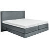 BOXSPRINGBETT 160/200 cm  in Grau  - Grau, KONVENTIONELL, Holz/Textil (160/200cm) - Dieter Knoll
