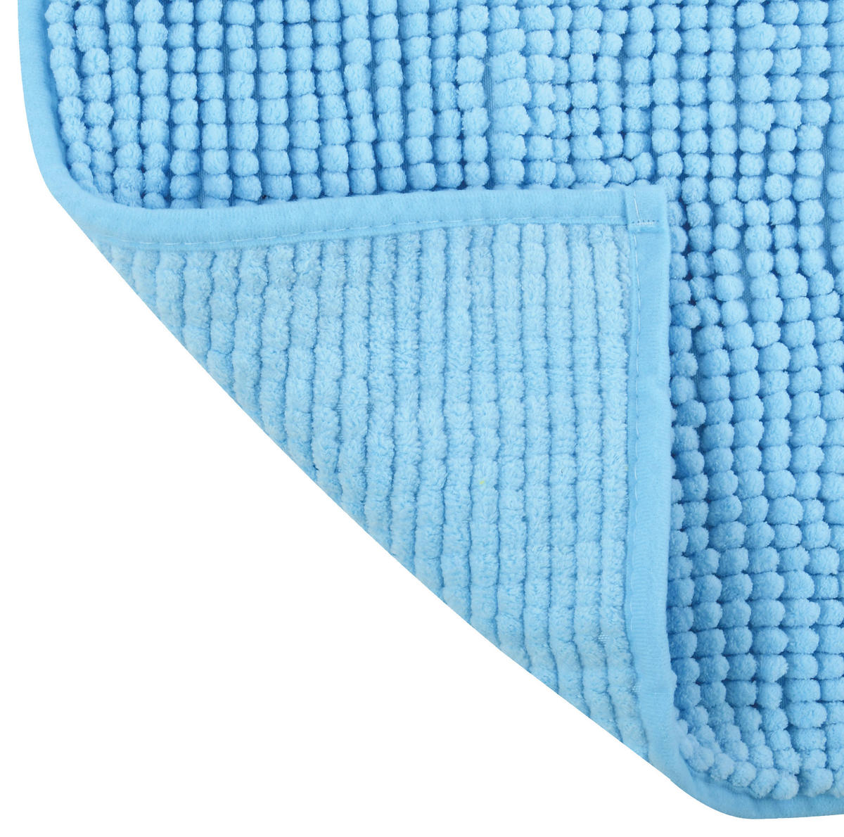 BADTEPPICH Hellblau 50/80 cm  - Hellblau, KONVENTIONELL (50/80cm) - Spirella