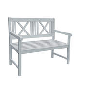 ZAHRADNÍ LAVICE dřevo - Basics, dřevo (120/88/56cm) - Gardenson
