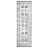 LÄUFER LIVING-CLASSIC, waschbar 80/250 cm  in Hellgrau, Greige  - Greige/Hellgrau, Design, Kunststoff/Textil (80/250cm) - Lindorug