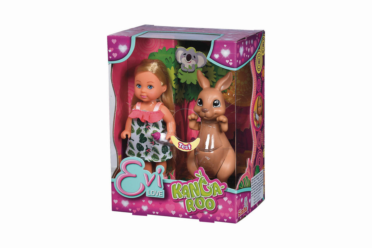 SPIELPUPPE - Multicolor, Basics, Kunststoff/Textil (12/8/16cm) - Simba