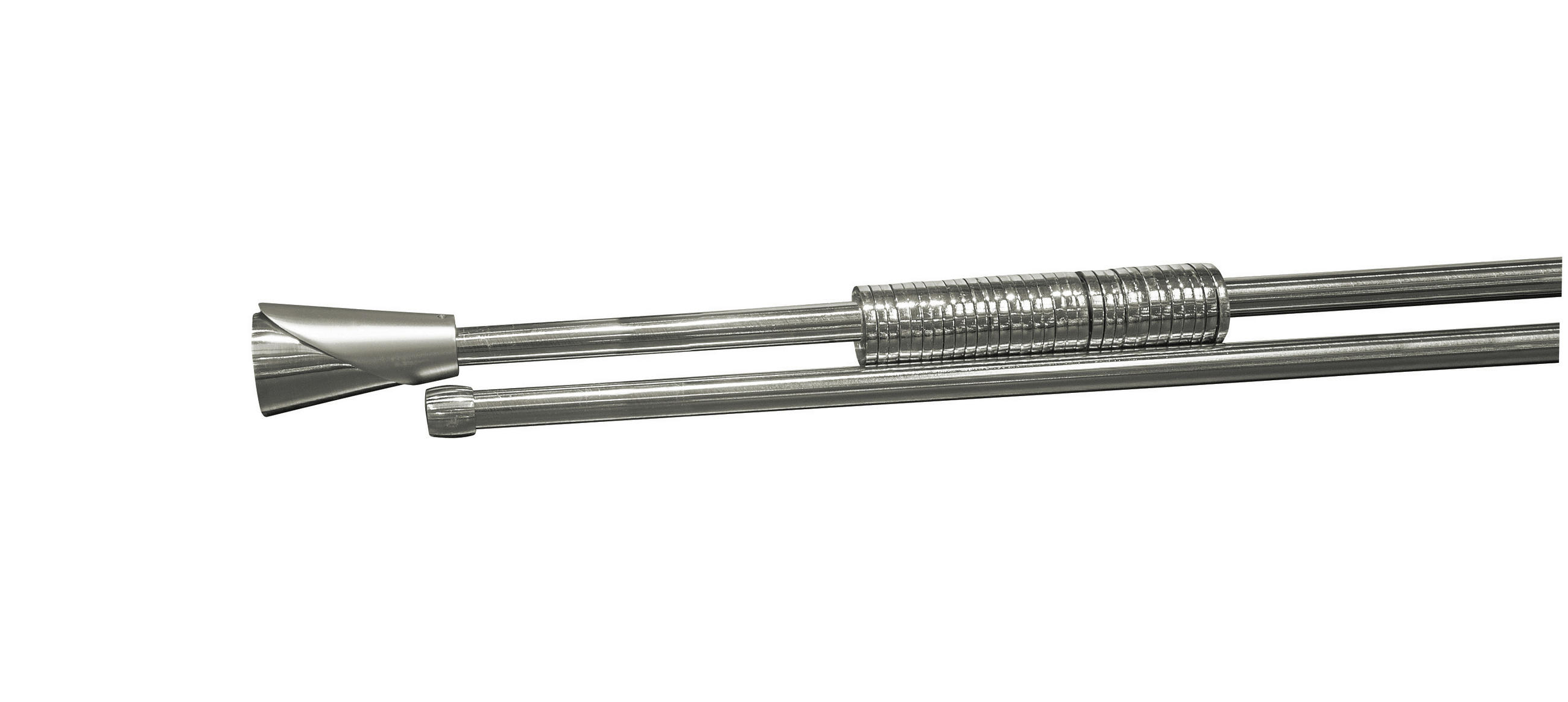 GARNIŠNA SET srebrna, metal - srebrna, Osnovno, metal (200cm) - Homeware