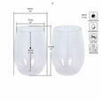 KAFFEEGLAS - Klar, KONVENTIONELL, Glas (7,5/12,5cm) - Novel