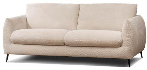 TROSJED NA RAZVLAČENJE drvo, tekstil  krem    - prirodne boje/krem, Moderno, drvo/tekstil (205/85/103cm) - Novel