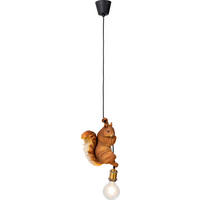 ZÁVĚSNÉ SVÍTIDLO,  20/38/14 cm - hnědá, Design, plast (20/38/14cm) - Kare-Design