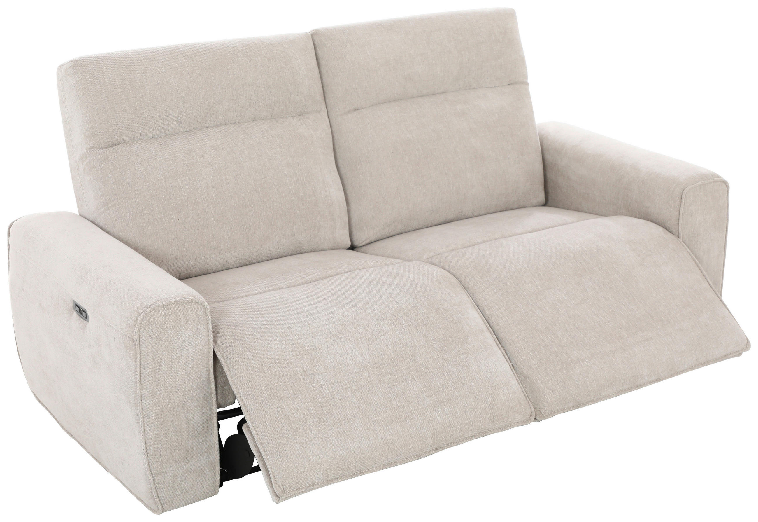 3-Sitzer-Sofa Paco Mit Relaxfunktion Beige B: 198 cm