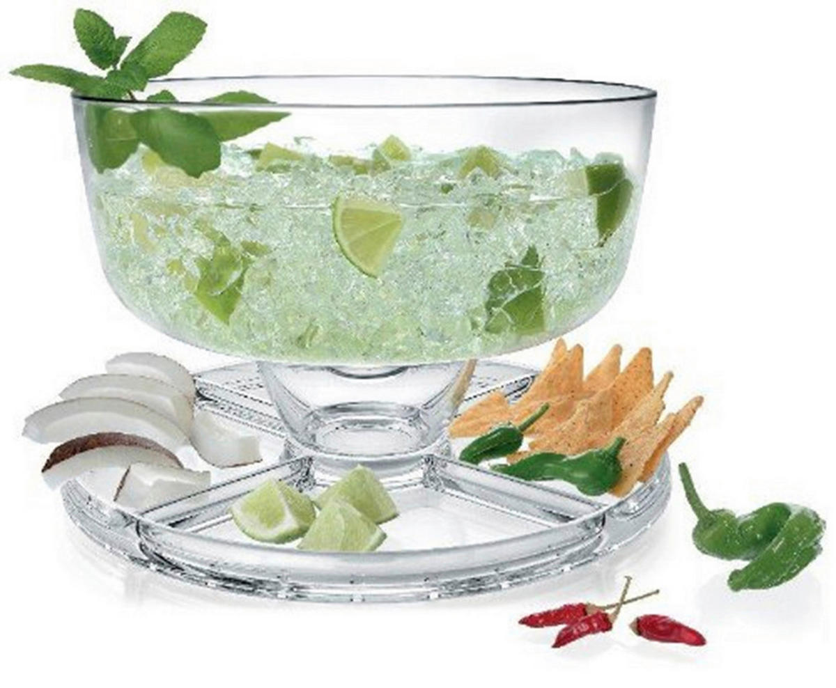 TORTENGLOCKE 31/21 cm  - Transparent, Basics, Glas (31/21cm) - Creatable