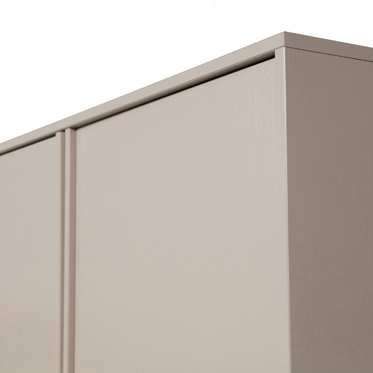 DREHTÜRENSCHRANK  in Grau  - Grau, Design, Holz (100/110/58cm) - Livetastic