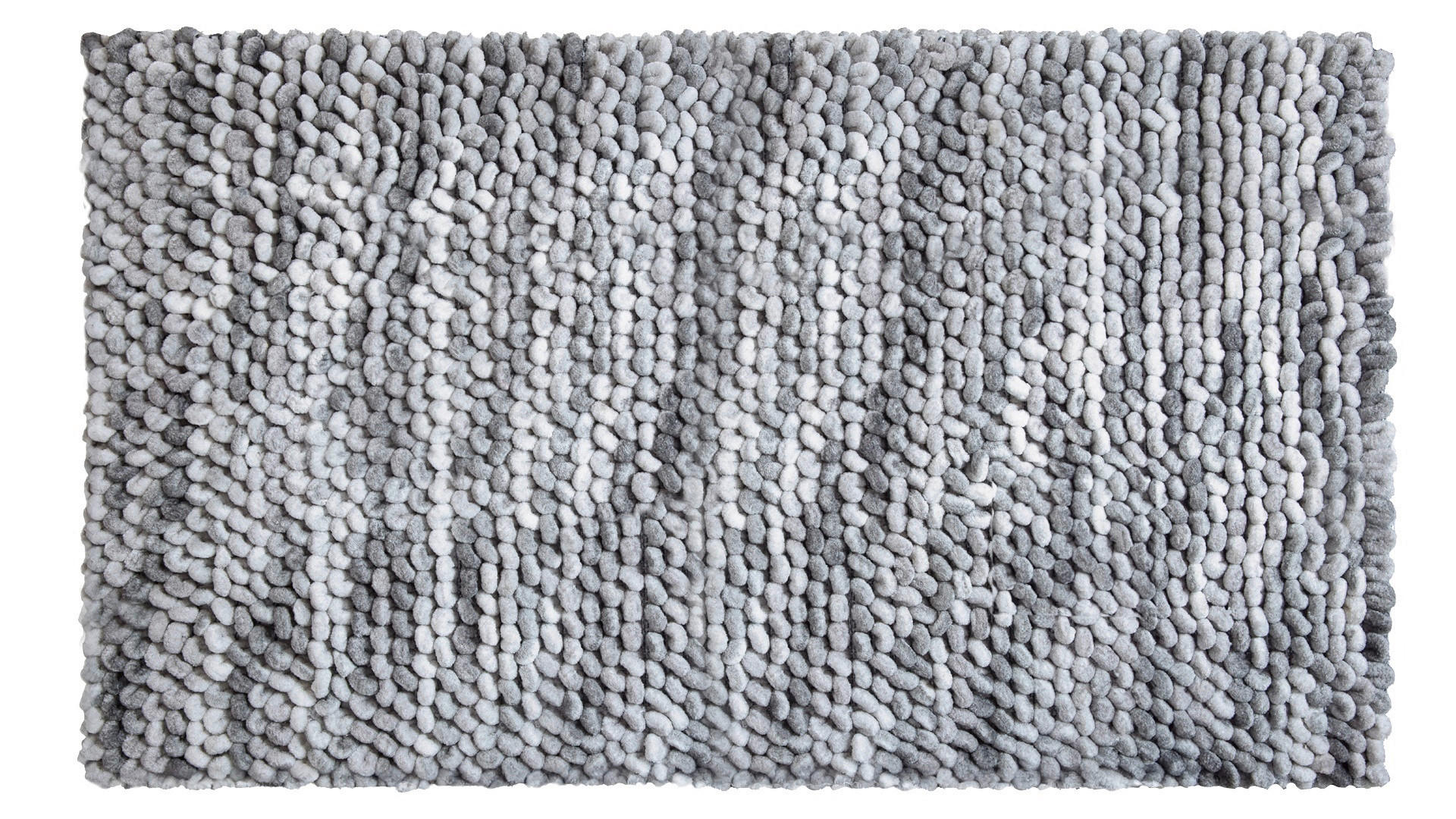 BADEMATTE Grau 70/120 cm  - Grau, KONVENTIONELL, Kunststoff/Textil (70/120cm) - Grund