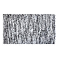 BADEMATTE Grau 70/120 cm  - Grau, KONVENTIONELL, Kunststoff/Textil (70/120cm) - Grund