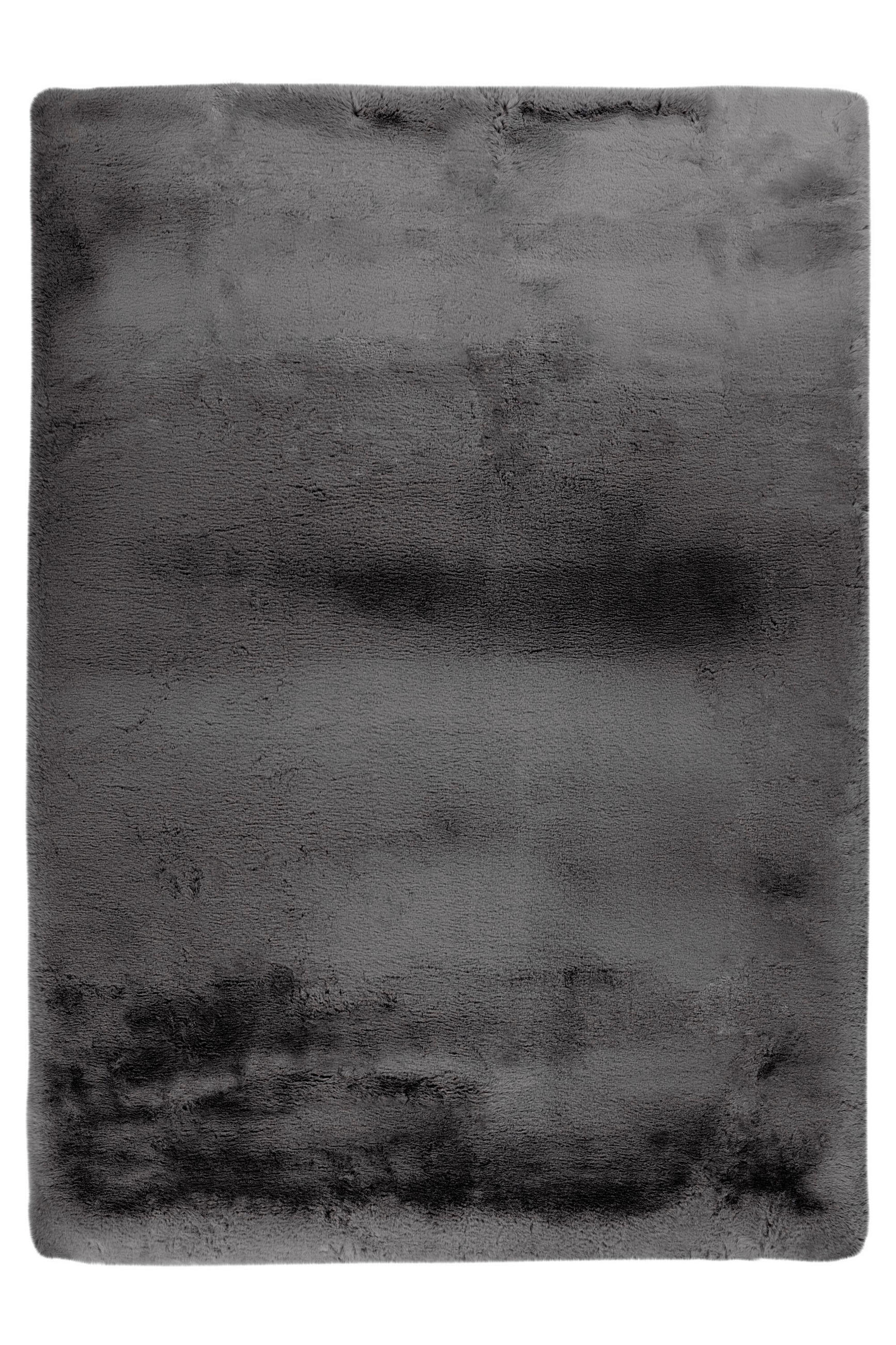 HOCHFLORTEPPICH 120/170 cm Graphitfarben rechteckig  - Graphitfarben, Basics, Textil (120/170cm) - Kayoom