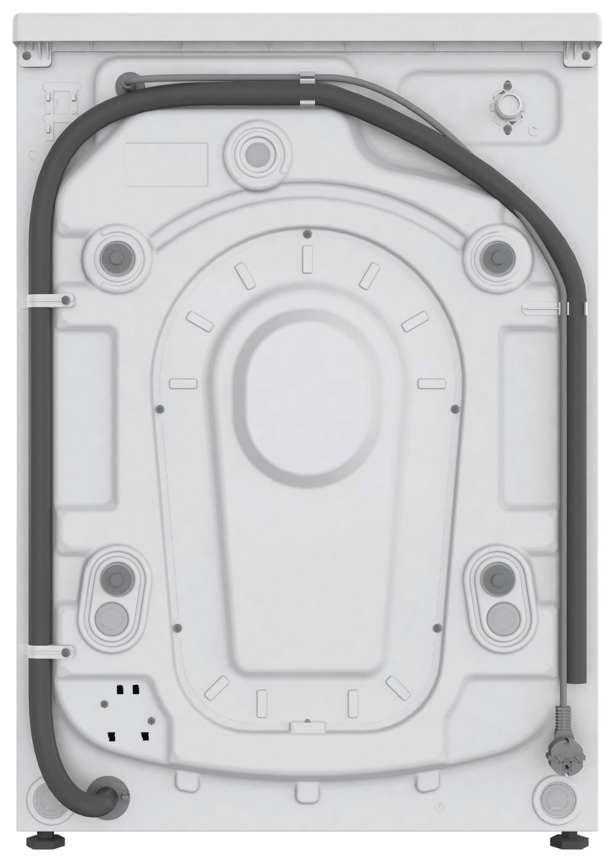 WASCHTROCKNER WD2PA1X64ADW/AT  - Schwarz/Weiß, Basics, Glas/Kunststoff (59,5/84,5/61cm) - Gorenje
