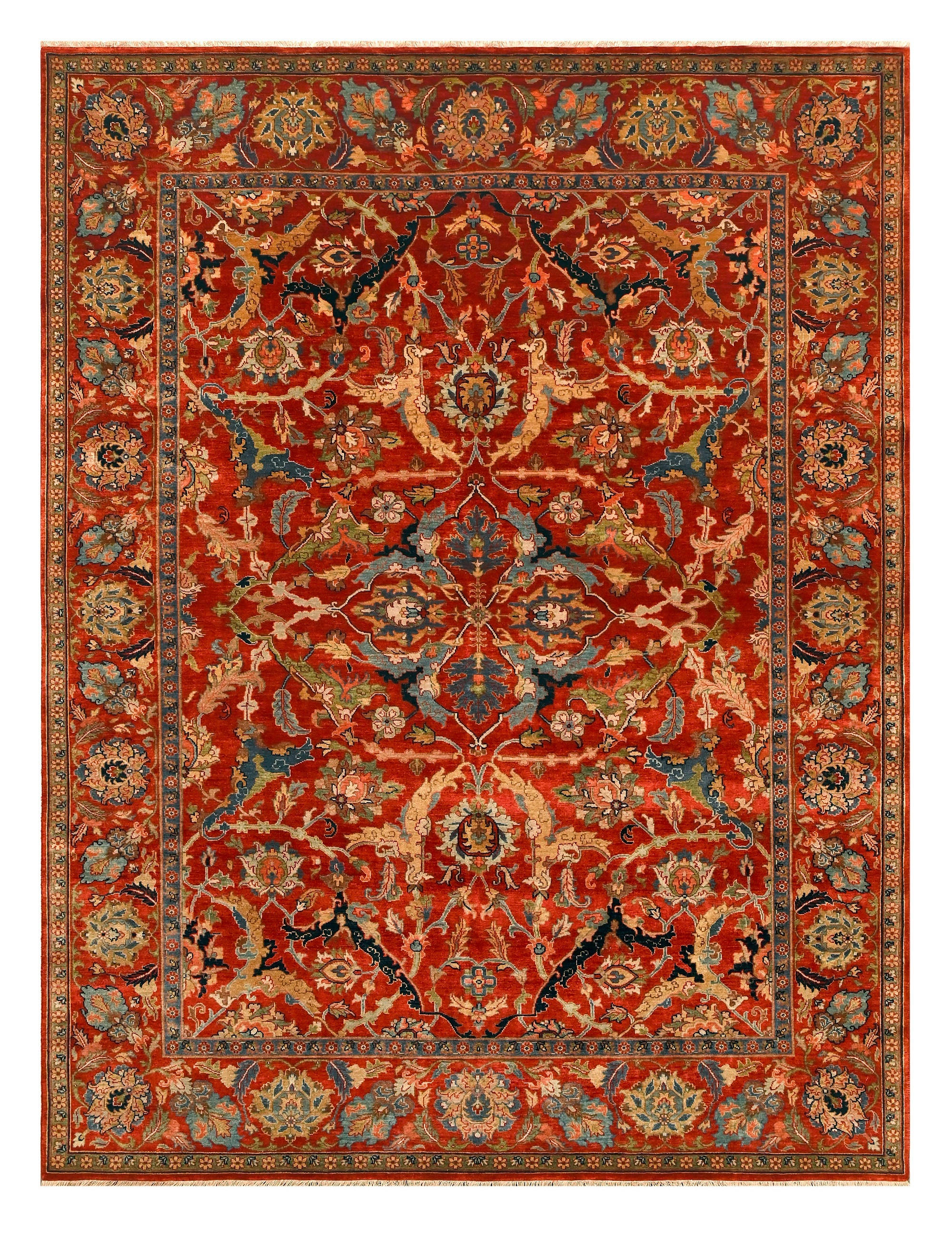 ORIENTTEPPICH 250/300 cm Kashan History Rot  - Rot, LIFESTYLE, Textil (250/300cm) - Cazaris
