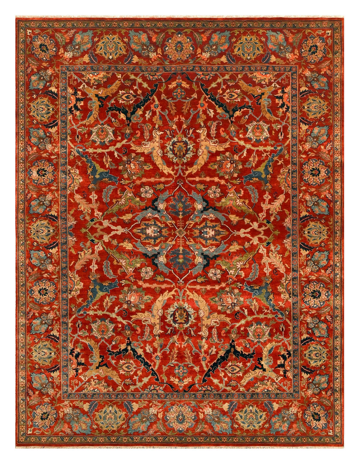ORIENTTEPPICH 170/240 cm Kashan History Rot  - Rot, LIFESTYLE, Textil (170/240cm) - Cazaris