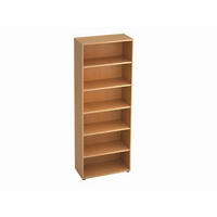 REGAL  80/215,6/40 cm Ahornfarben  - Ahornfarben/Schwarz, KONVENTIONELL, Holzwerkstoff/Kunststoff (80/215,6/40cm) - Venda