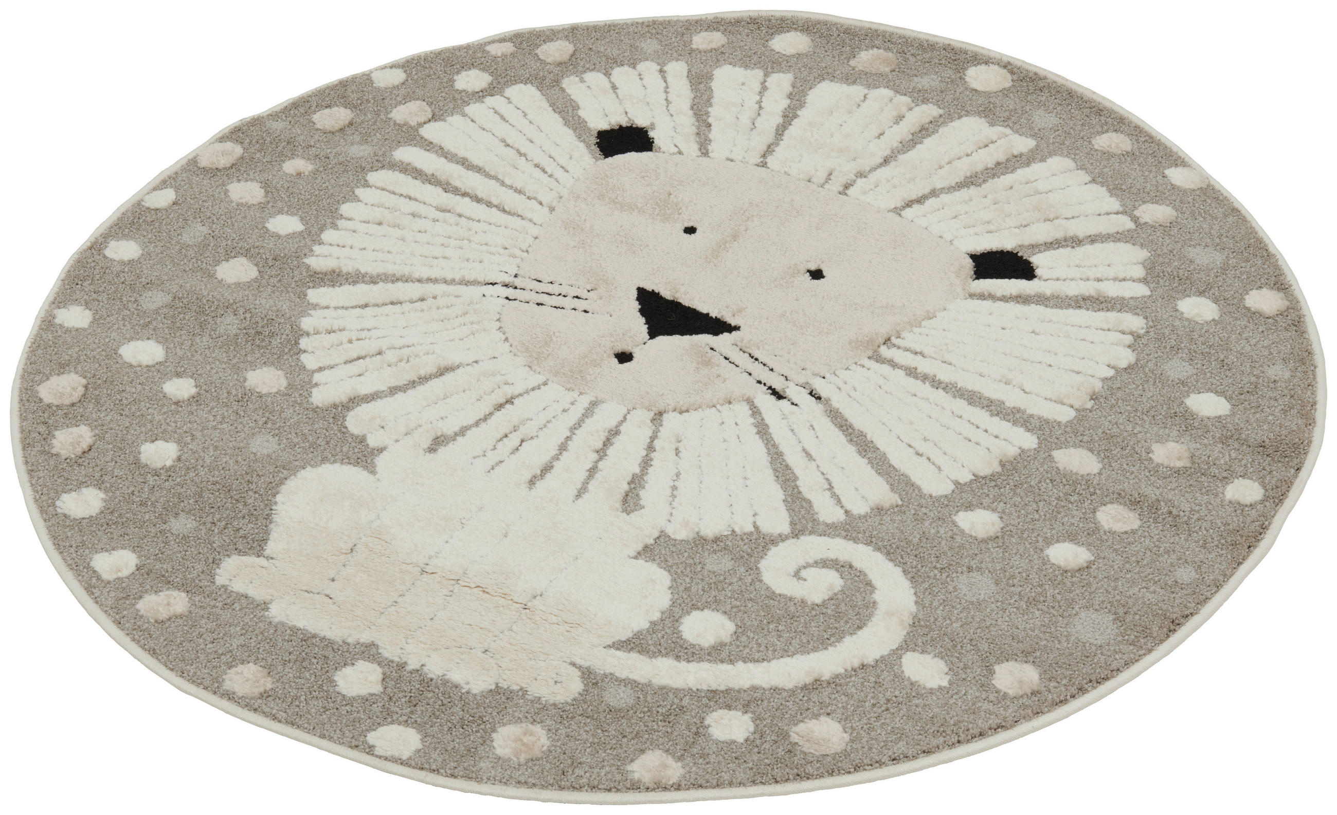 COVOR PENTRU COPII LÖWE  - gri, Trend, textil (120cm) - Ben'n'jen