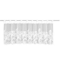 KURZGARDINE  135/45 cm  - Weiß, Basics, Textil (135/45cm)