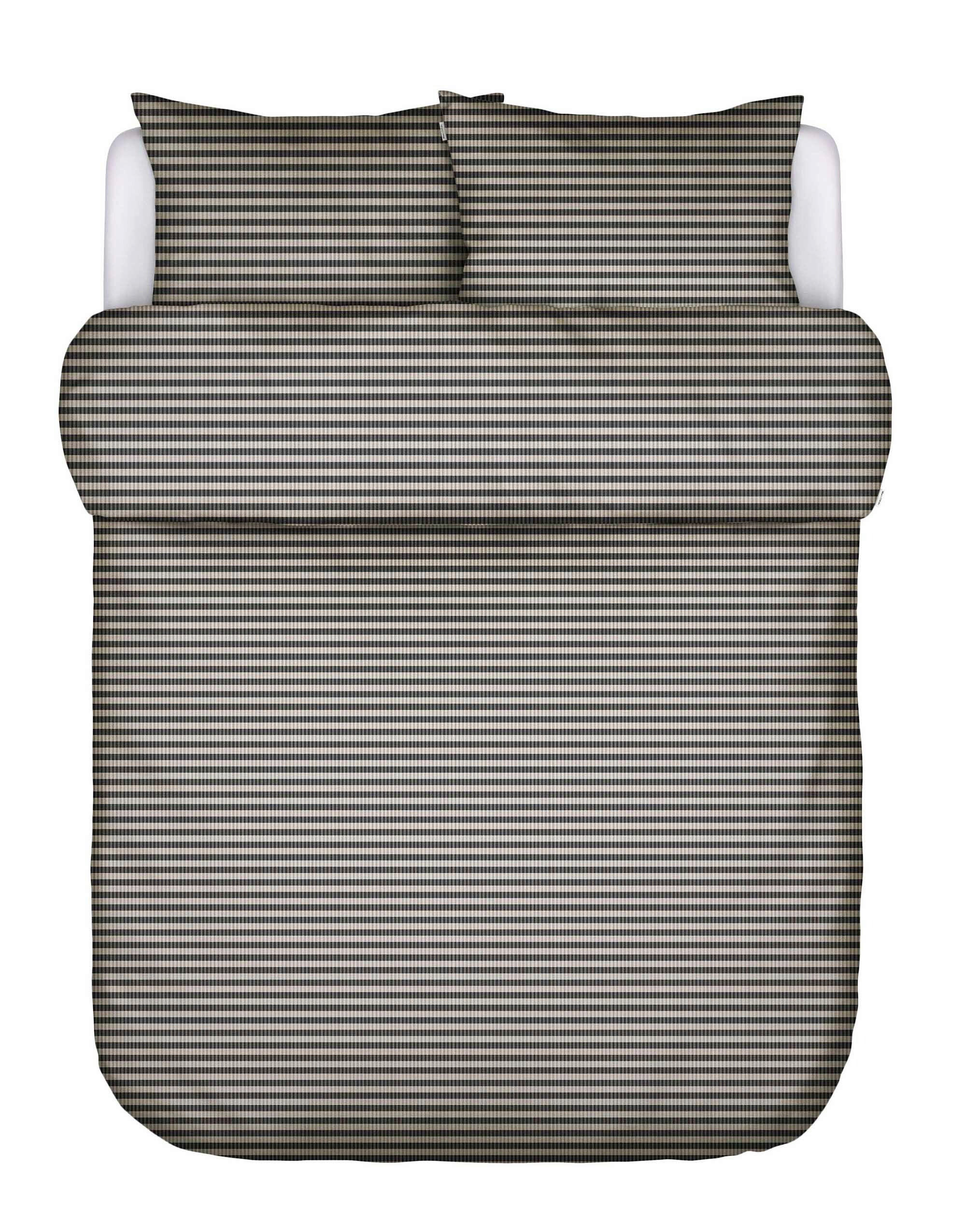 BETTWÄSCHE Olle Flanell 200/200 cm  - Schwarz, KONVENTIONELL, Textil (200/200cm) - Marc O'Polo