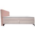 BOXBETT 160/200 cm  in Rosa  - Schwarz/Rosa, Design, Holz/Holzwerkstoff (160/200cm) - Xora