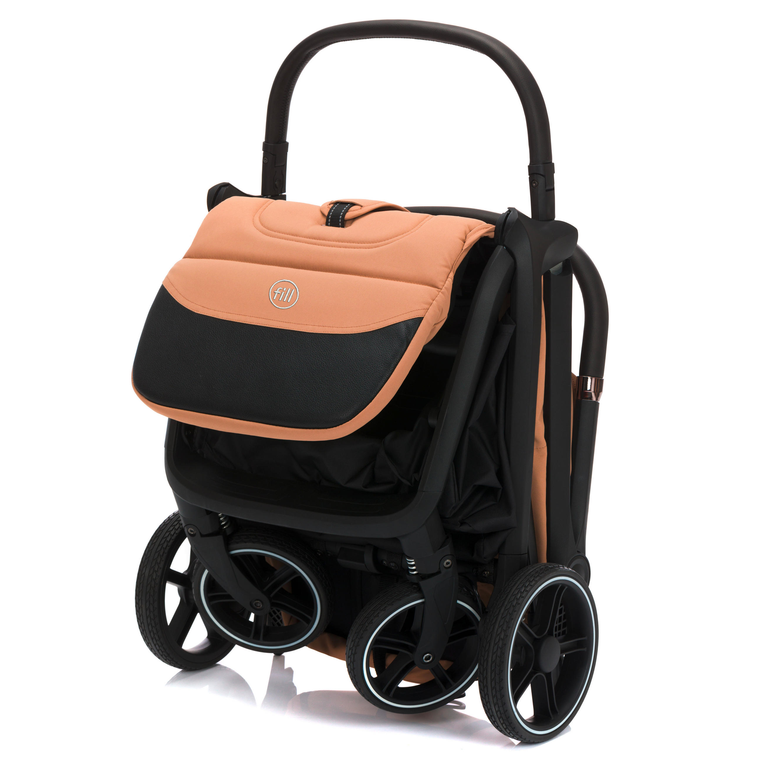 BUGGY Cooper  - Sandfarben/Schwarz, Basics (50/107/69cm) - Fillikid