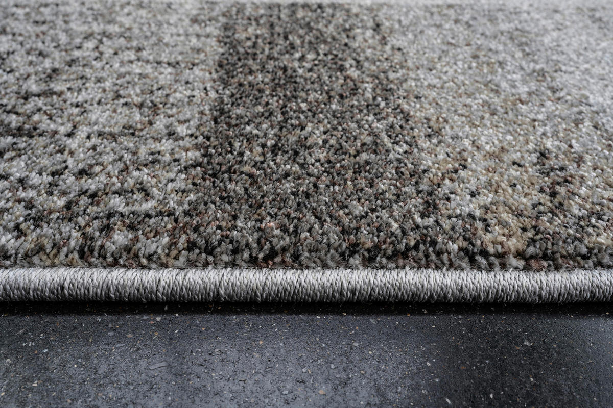 WEBTEPPICH 67/340 cm Sorrent Grau  - Grau, Design, Textil (67/340cm) - Novel