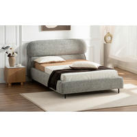 POLSTERBETT 140/200 cm, {[inkl. ],item.attr('349-543'),[, ]} - Eichefarben/Schwarz, Design, Holz/Textil (140/200cm) - Boxxx